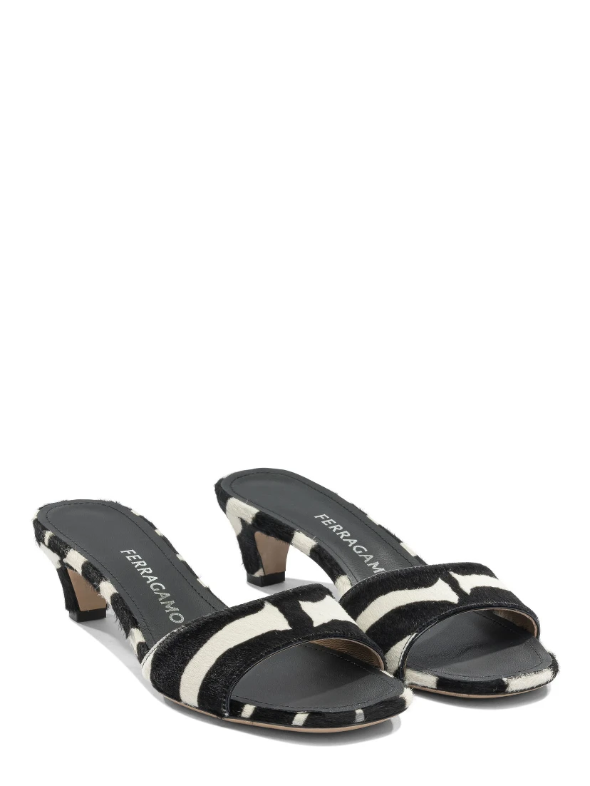 40mm pony skin sandals