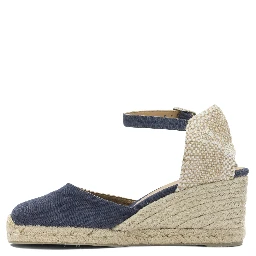 "Carol 70mm" high espadrilles