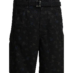 Floral cargo shorts