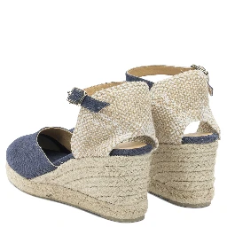 "Carol 70mm" high espadrilles