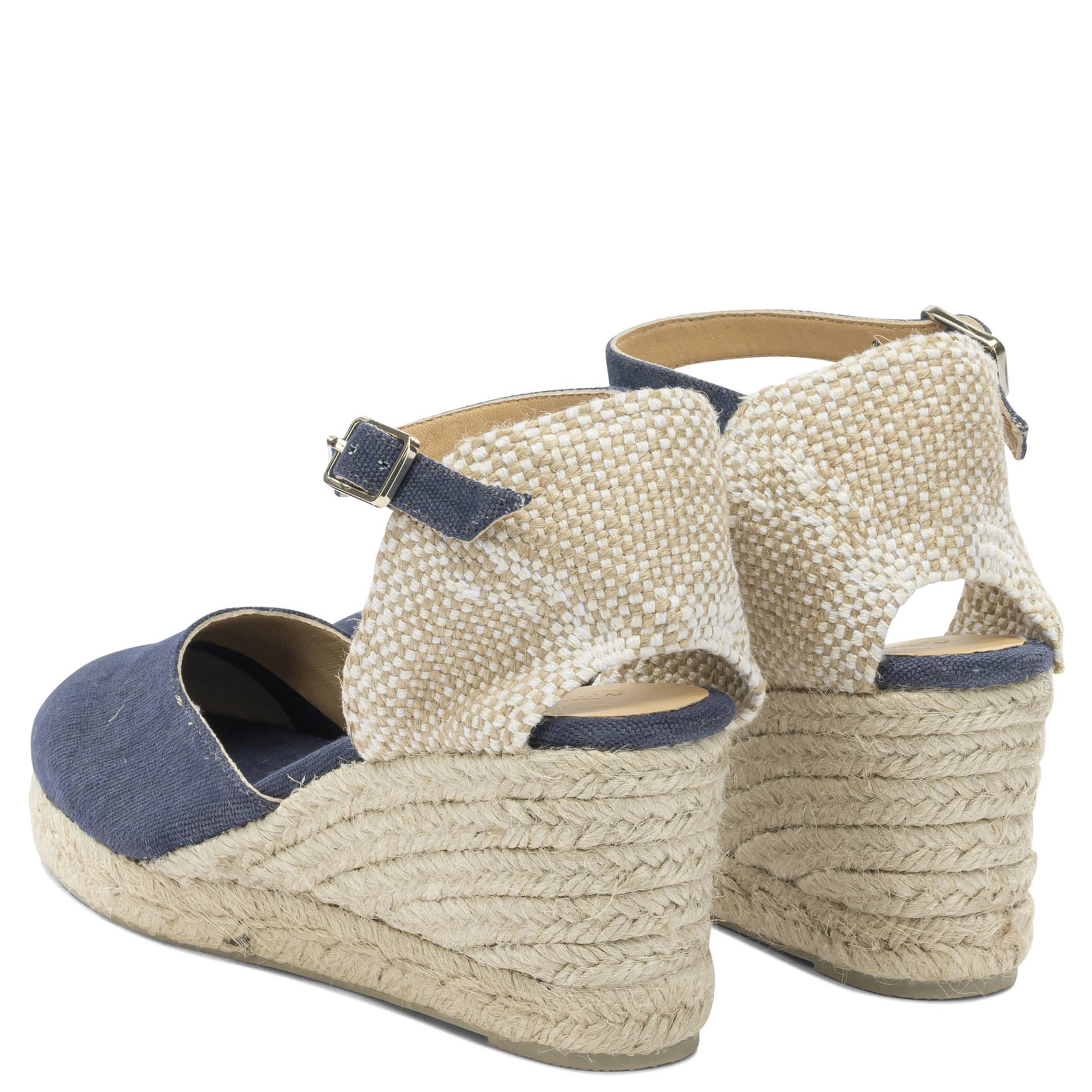 "Carol 70mm" high espadrilles