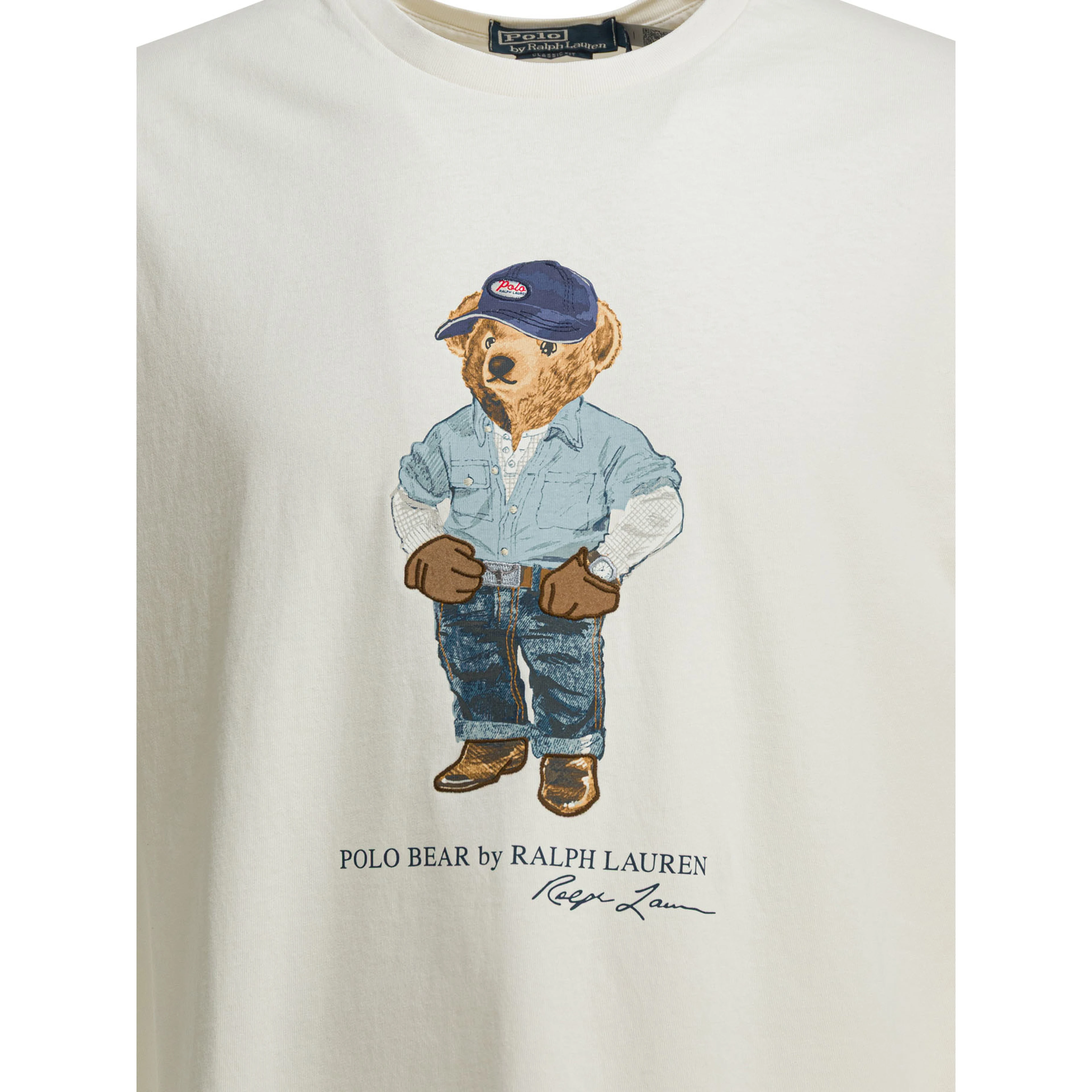 "Polo Bear" crewneck T-shirt