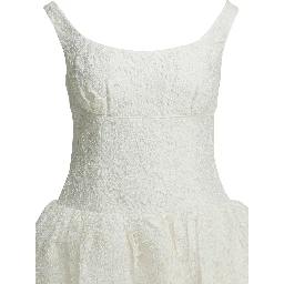 Lace flared dress