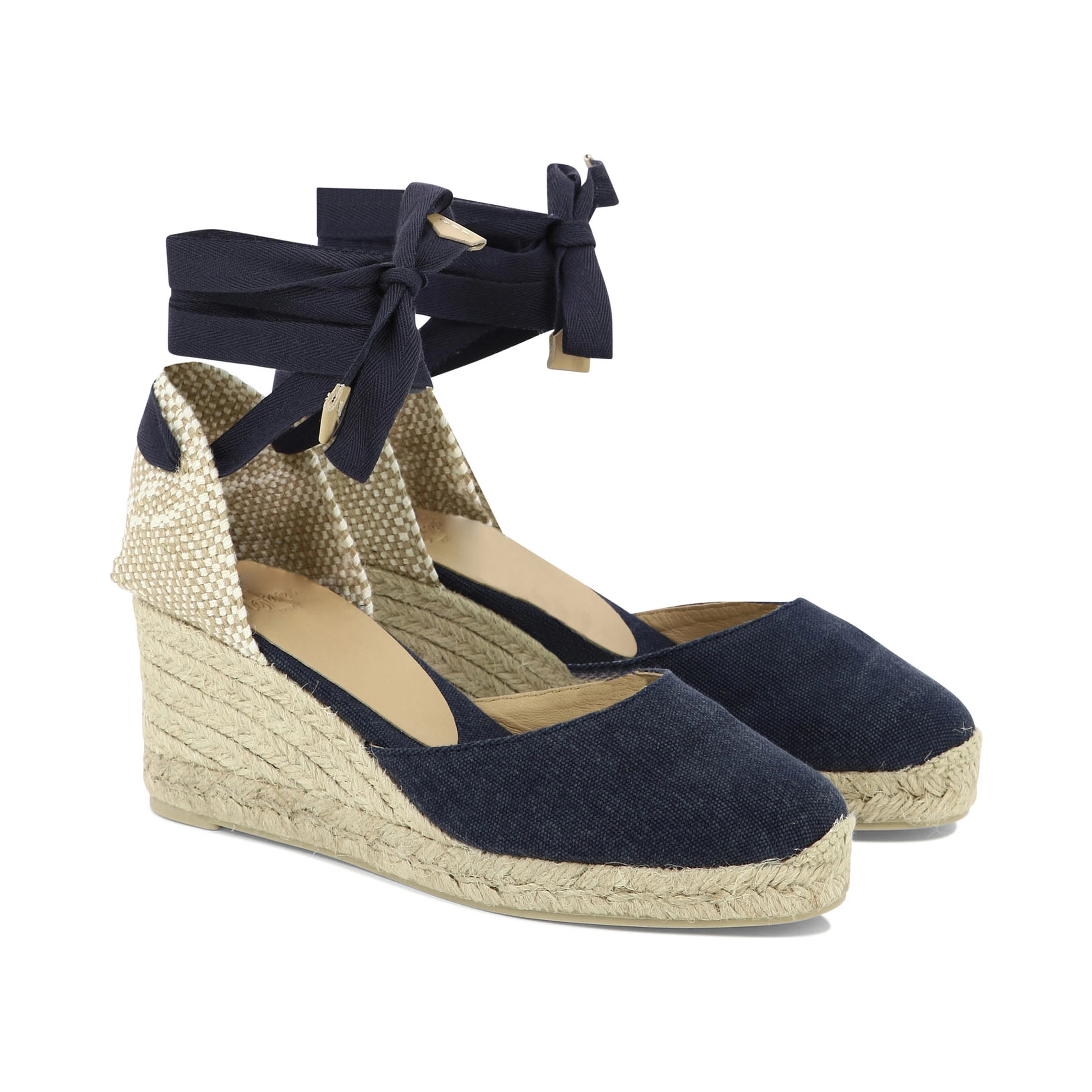 "Carina 70mm" high espadrilles