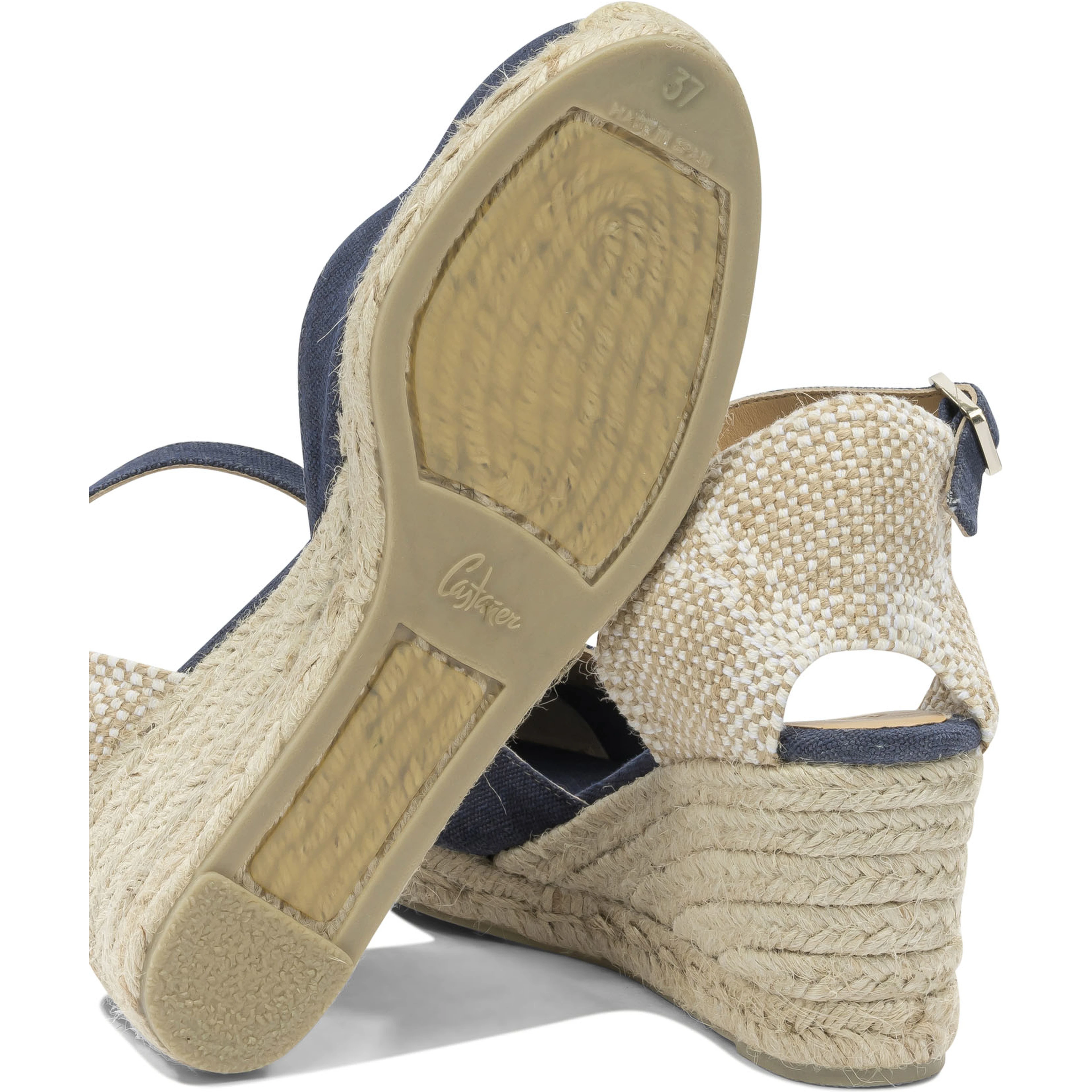 "Carol 70mm" high espadrilles