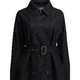 Trench coat with belt