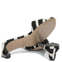 40mm pony skin sandals