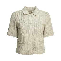 Pinstripe blazer