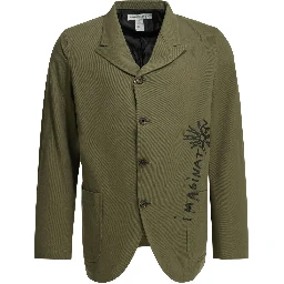 Printed blazer
