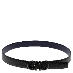 "Gancini" Leather belt
