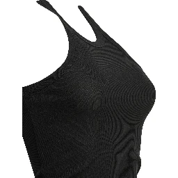 Cotton and silk tank top