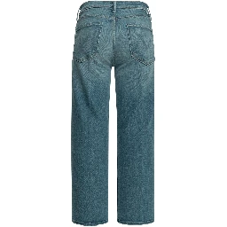 Straight-leg jeans