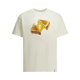 "Cheese Toast" crew-neck T-shirt