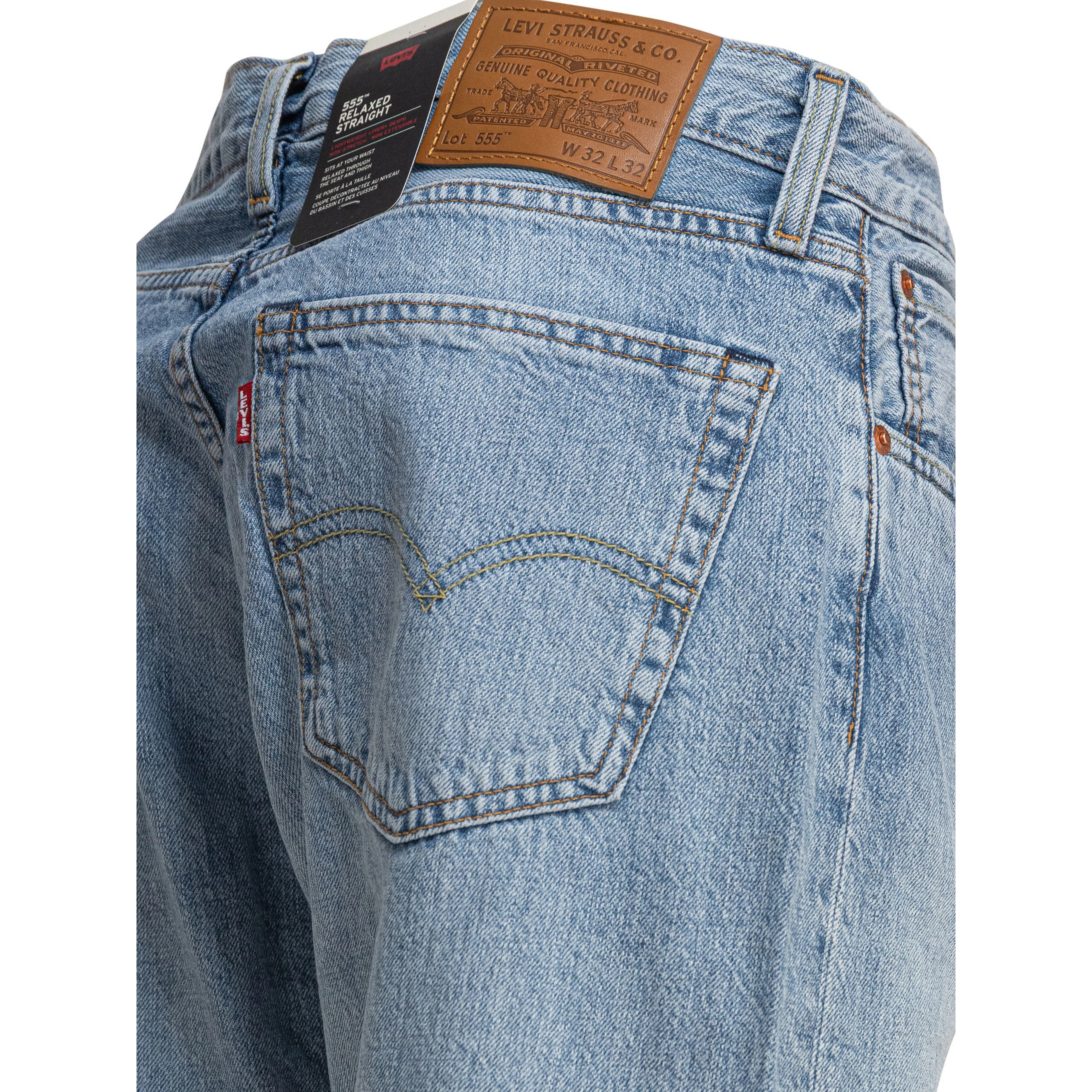 "555™ Relaxed Straight" Straight  Leg Jeans