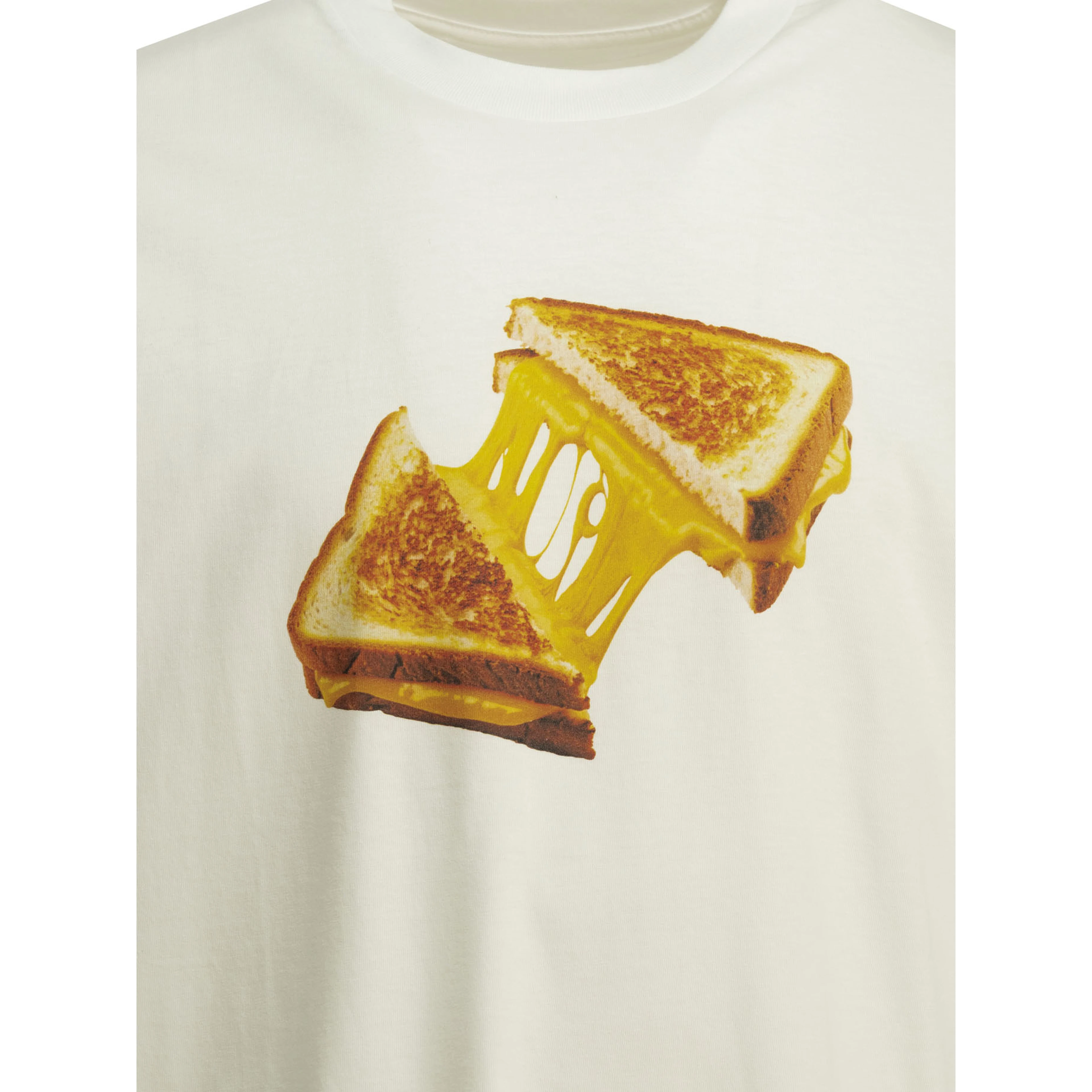 "Cheese Toast" crew-neck T-shirt