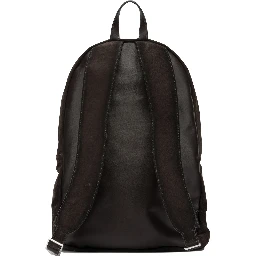 Casual suede backpack