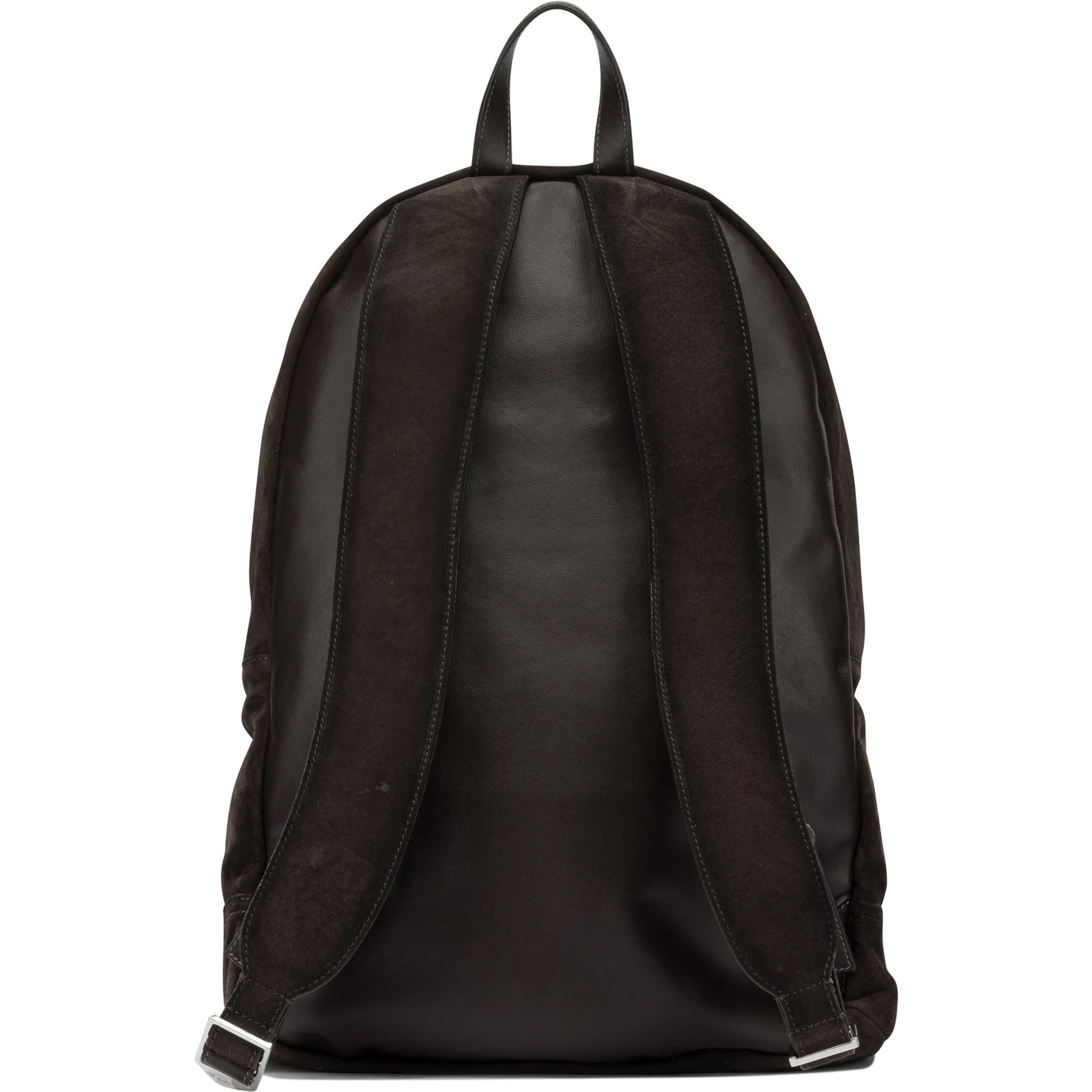 Casual suede backpack