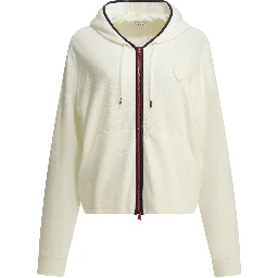 Zip-up Sweatshirt with Logo