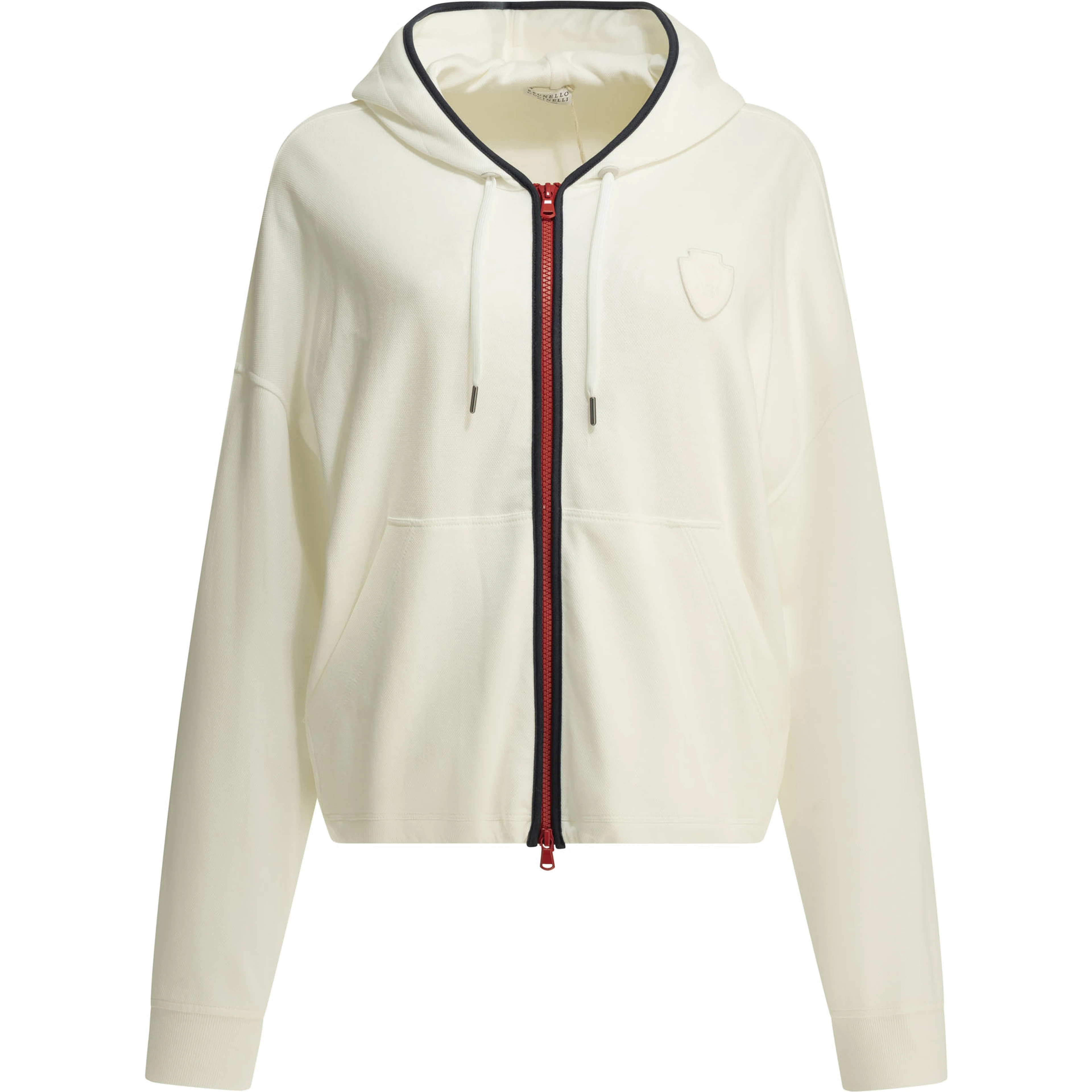 Zip-up Sweatshirt with Logo