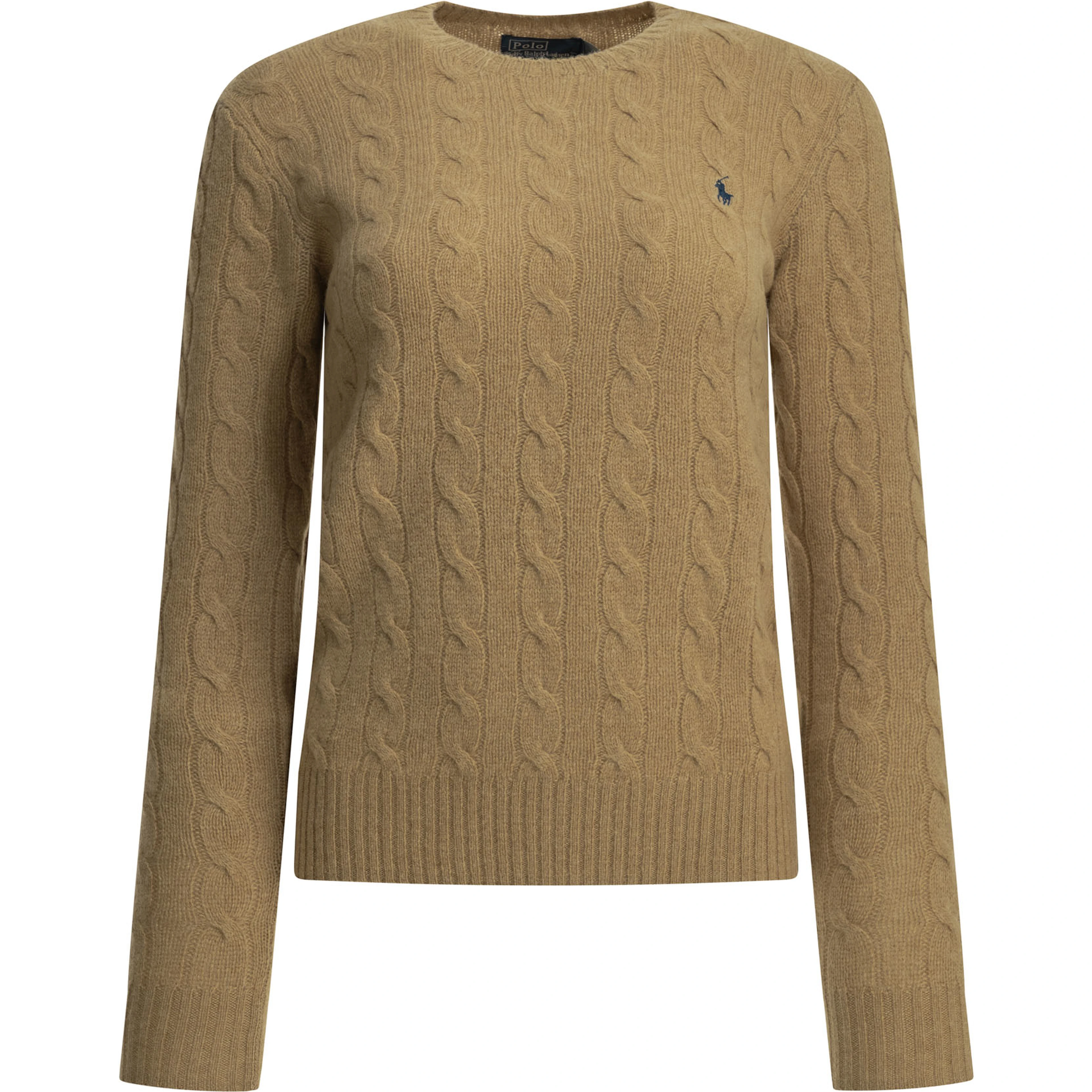 Crew-neck sweater with logo