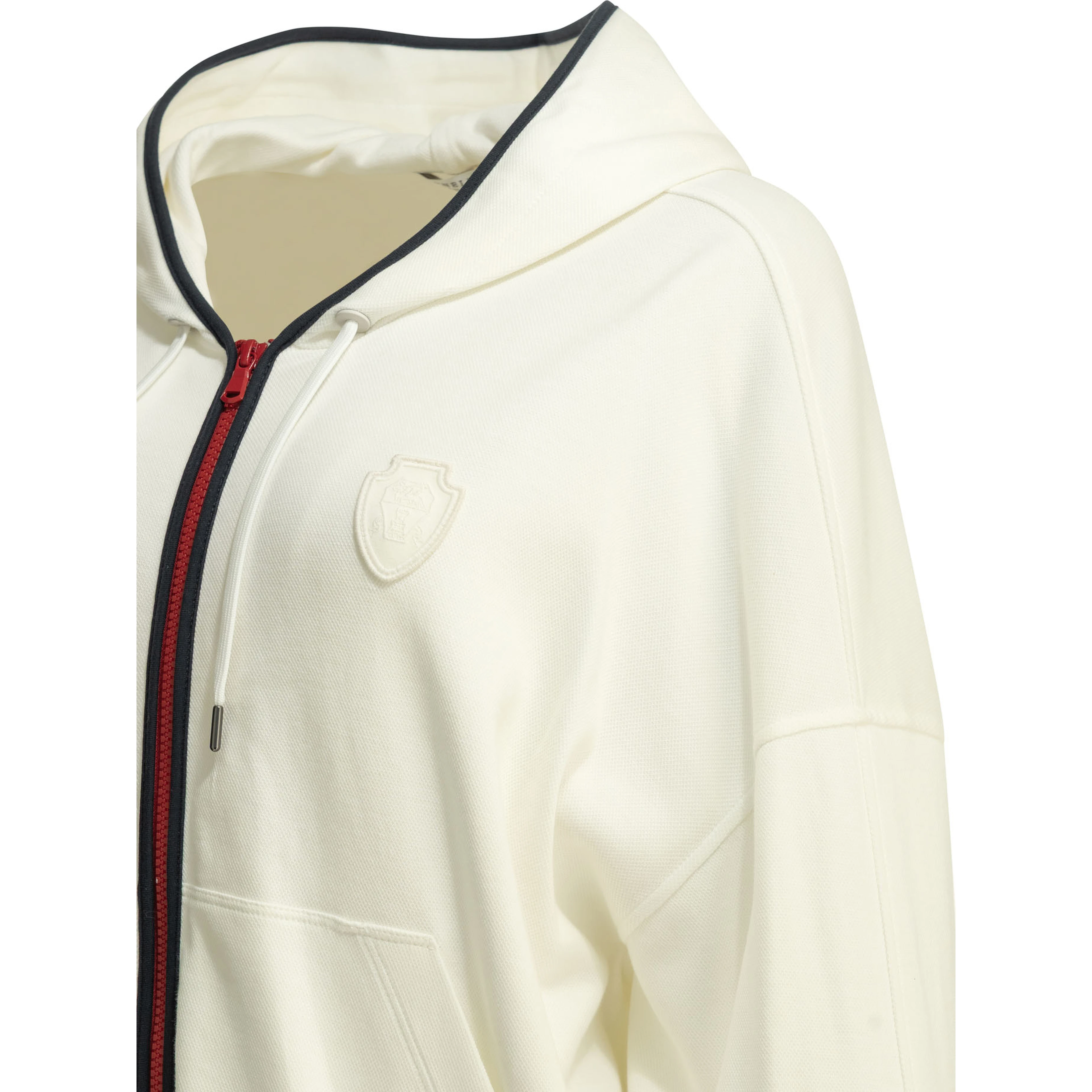 Zip-up Sweatshirt with Logo