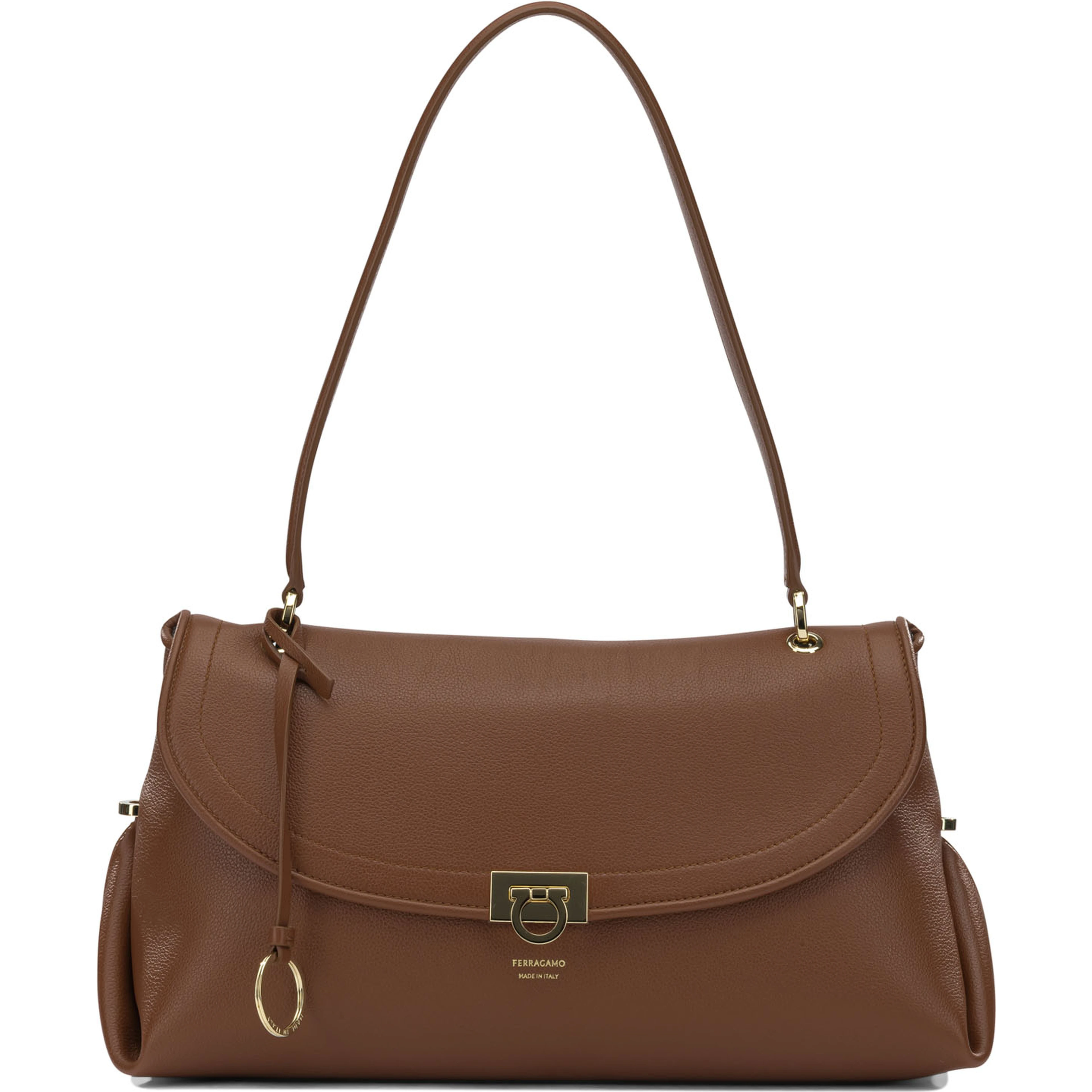 Medium "Gancini" Shoulder Bag