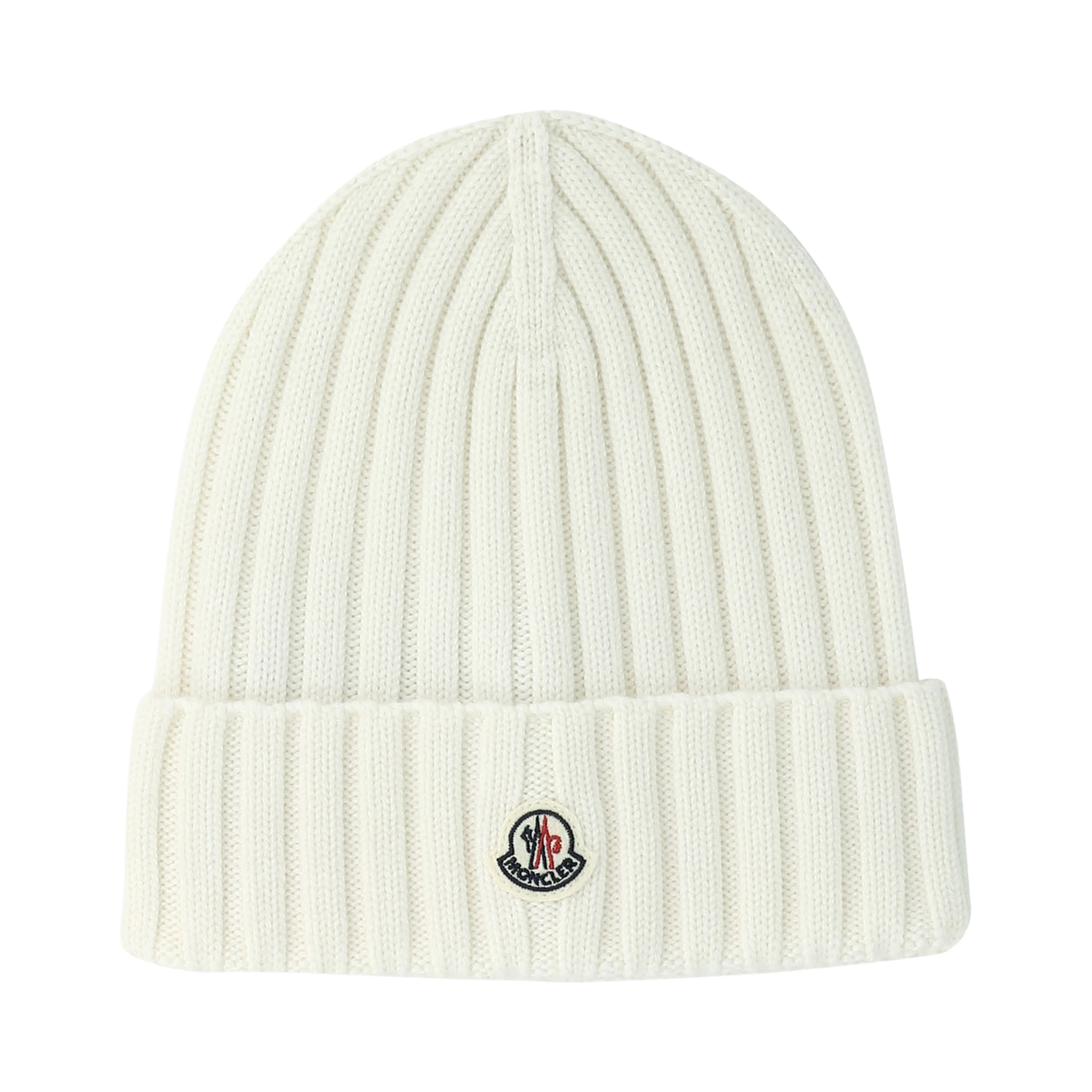 Wool beanie with logo