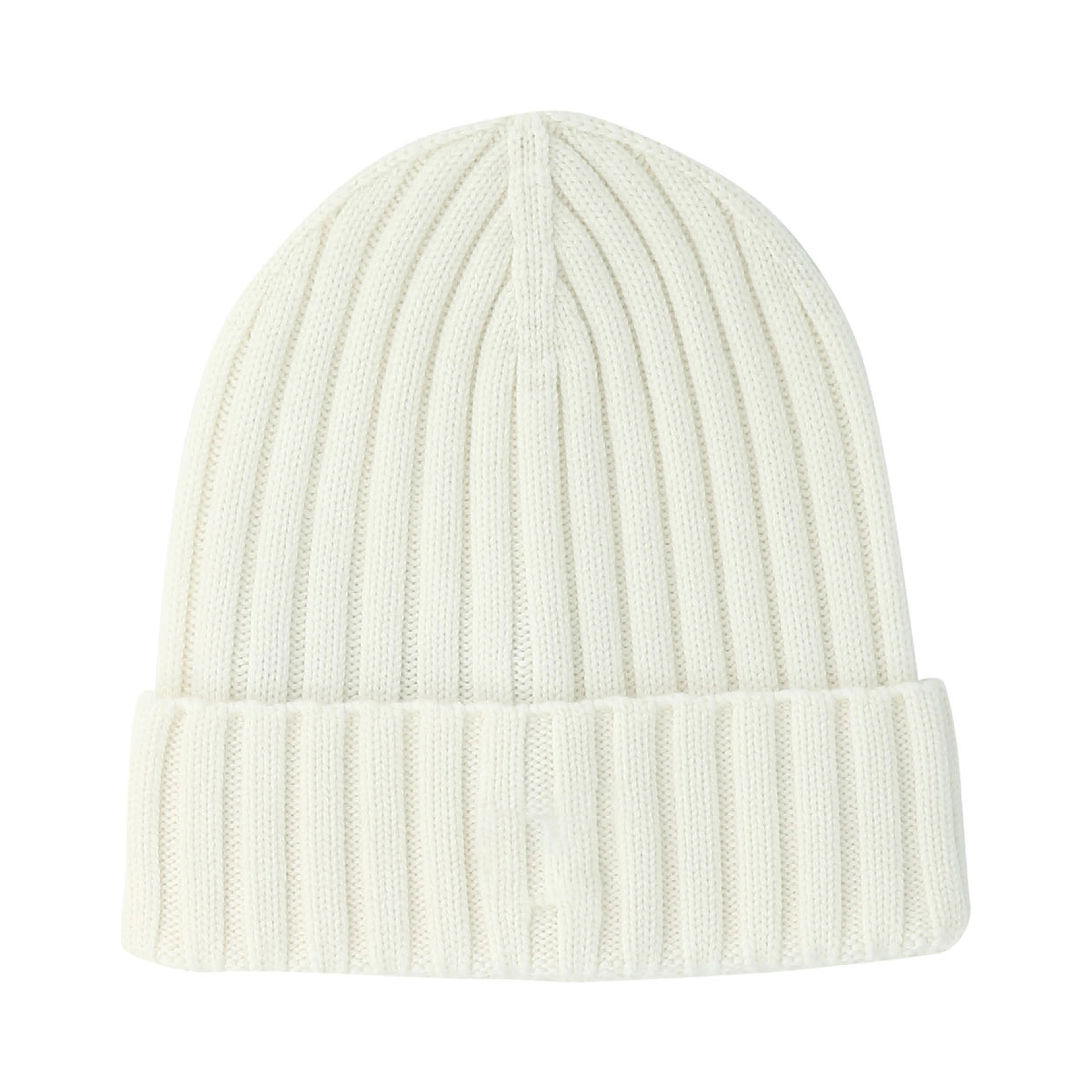 Wool beanie with logo