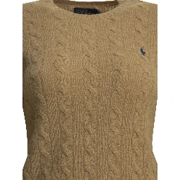Crew-neck sweater with logo