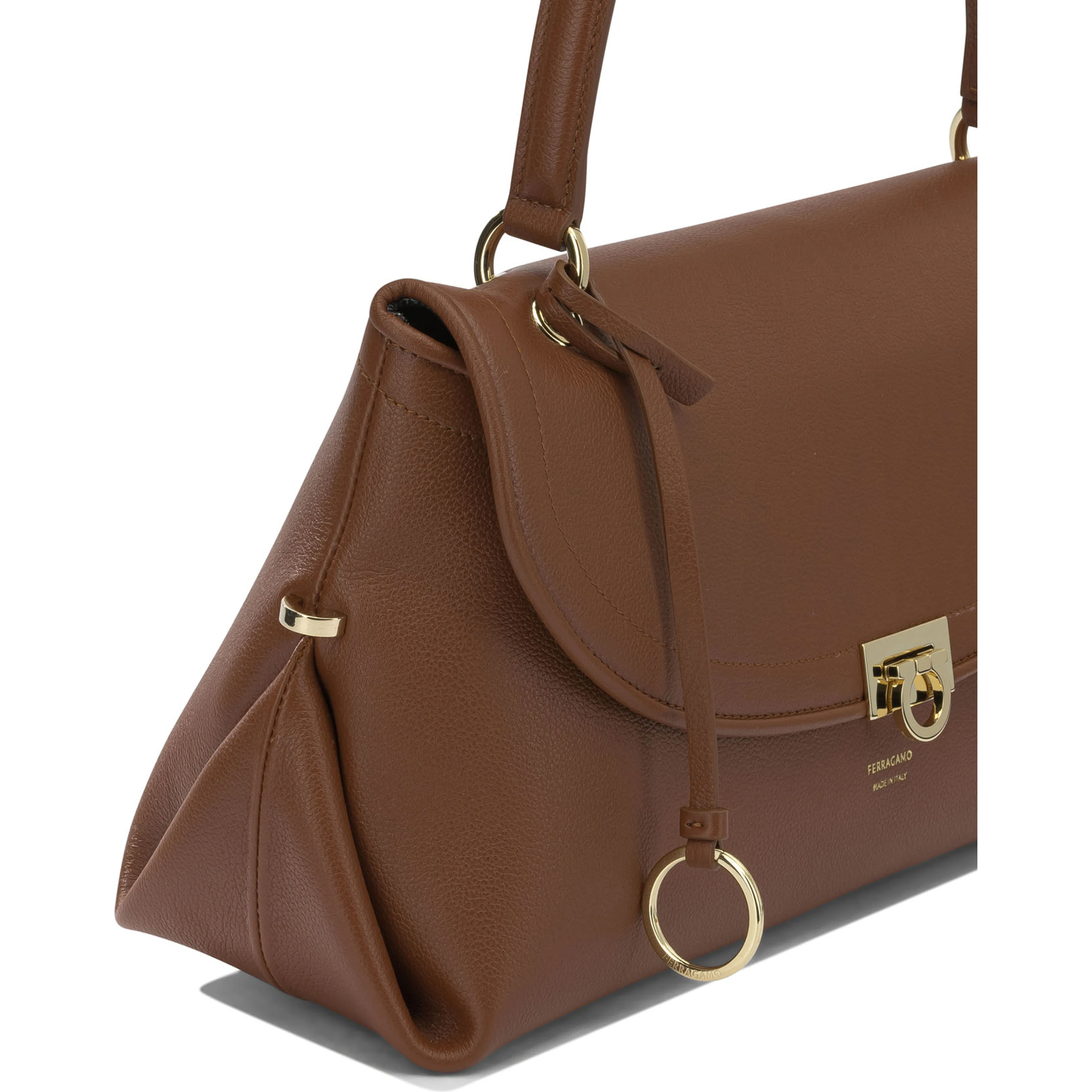 Medium "Gancini" Shoulder Bag