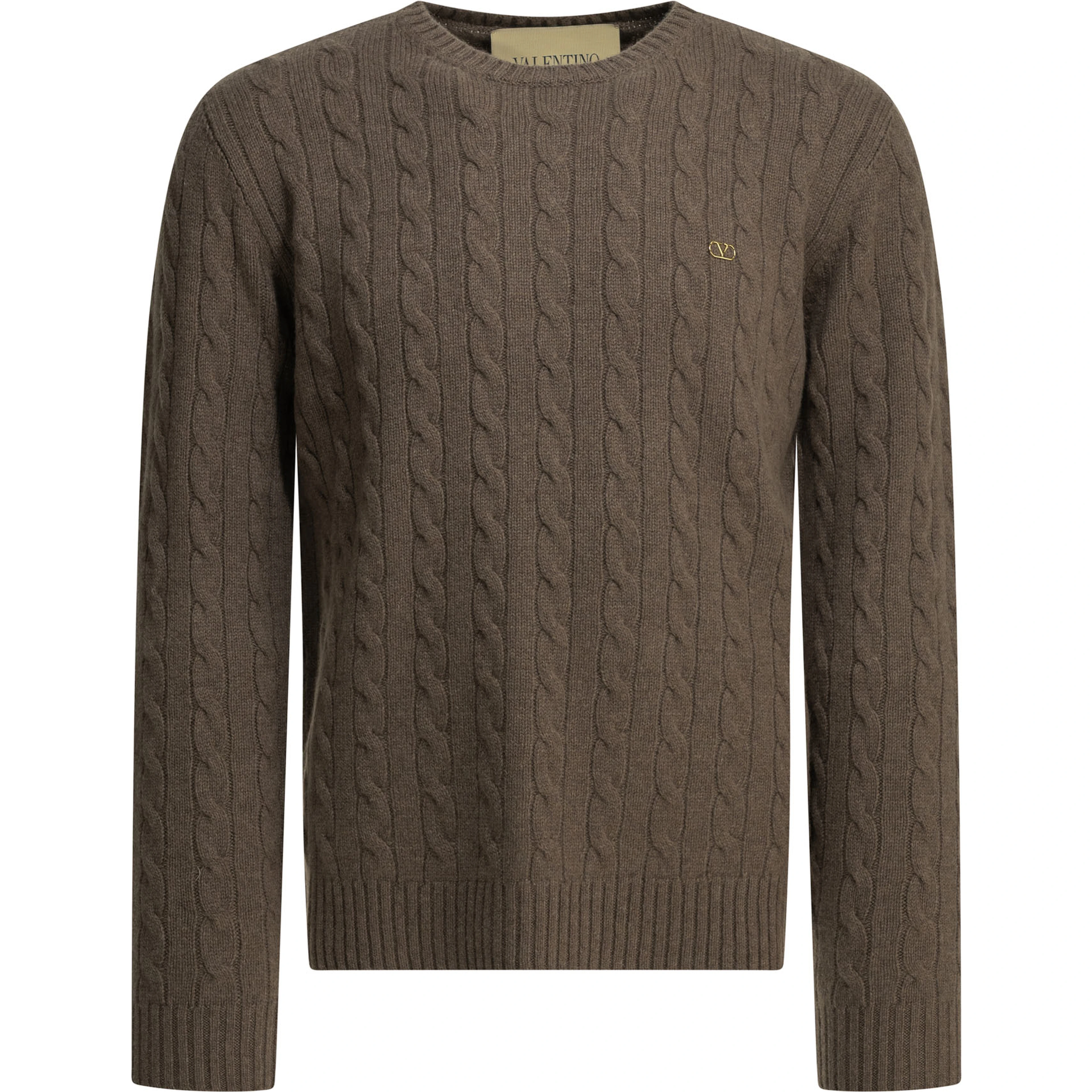 "VLogo" Crew-Neck Sweater