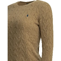 Crew-neck sweater with logo