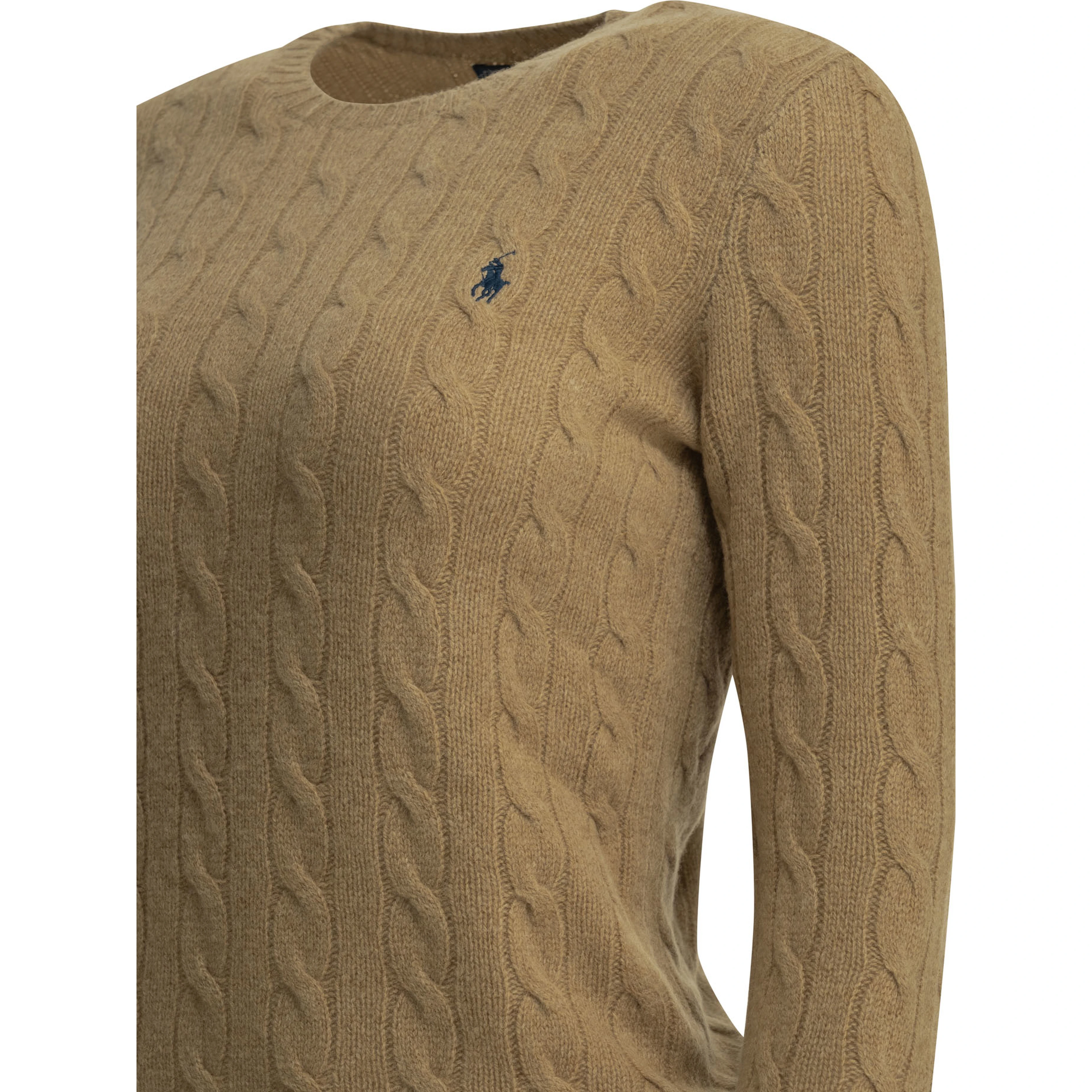 Crew-neck sweater with logo
