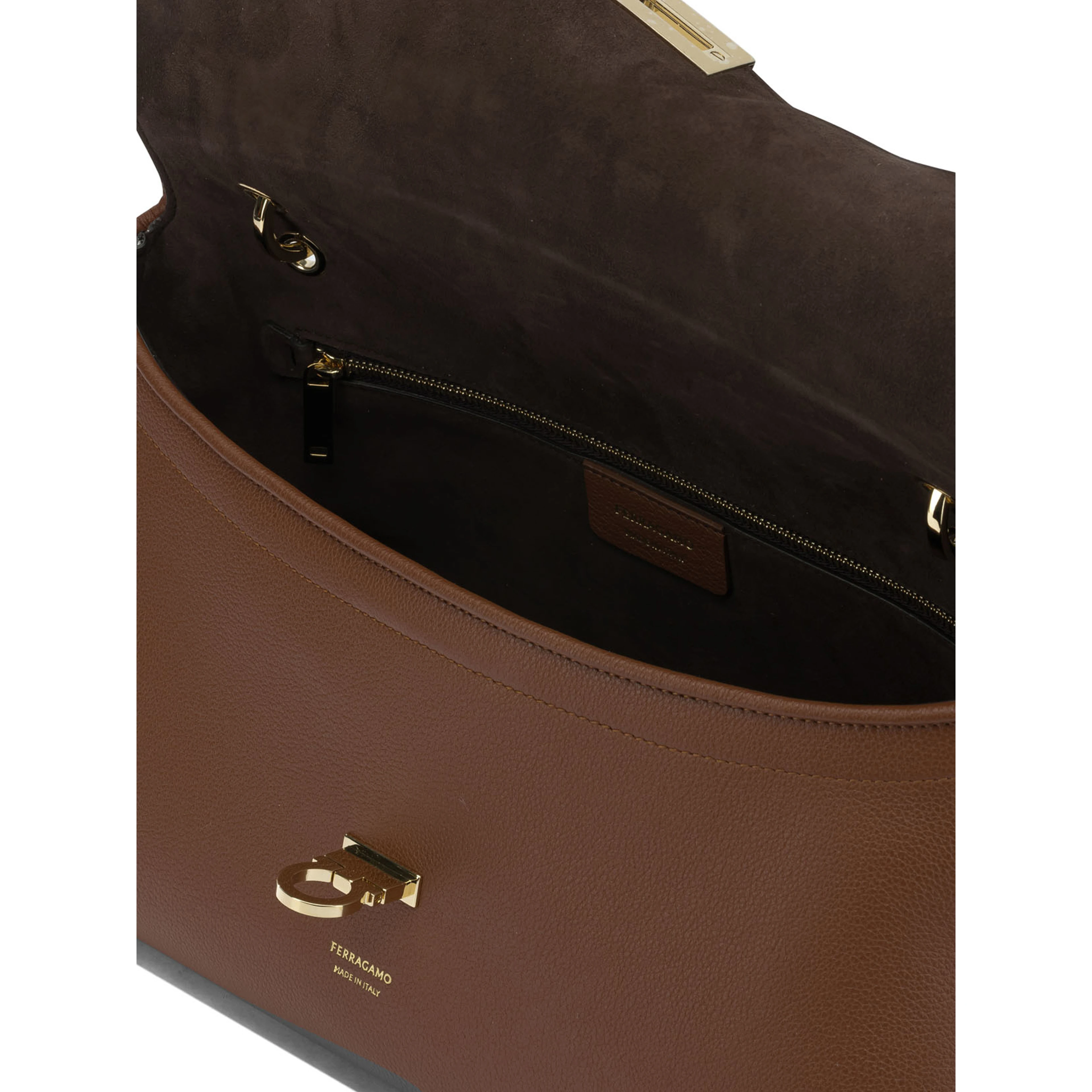 Medium "Gancini" Shoulder Bag