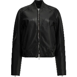 Nappa leather jacket