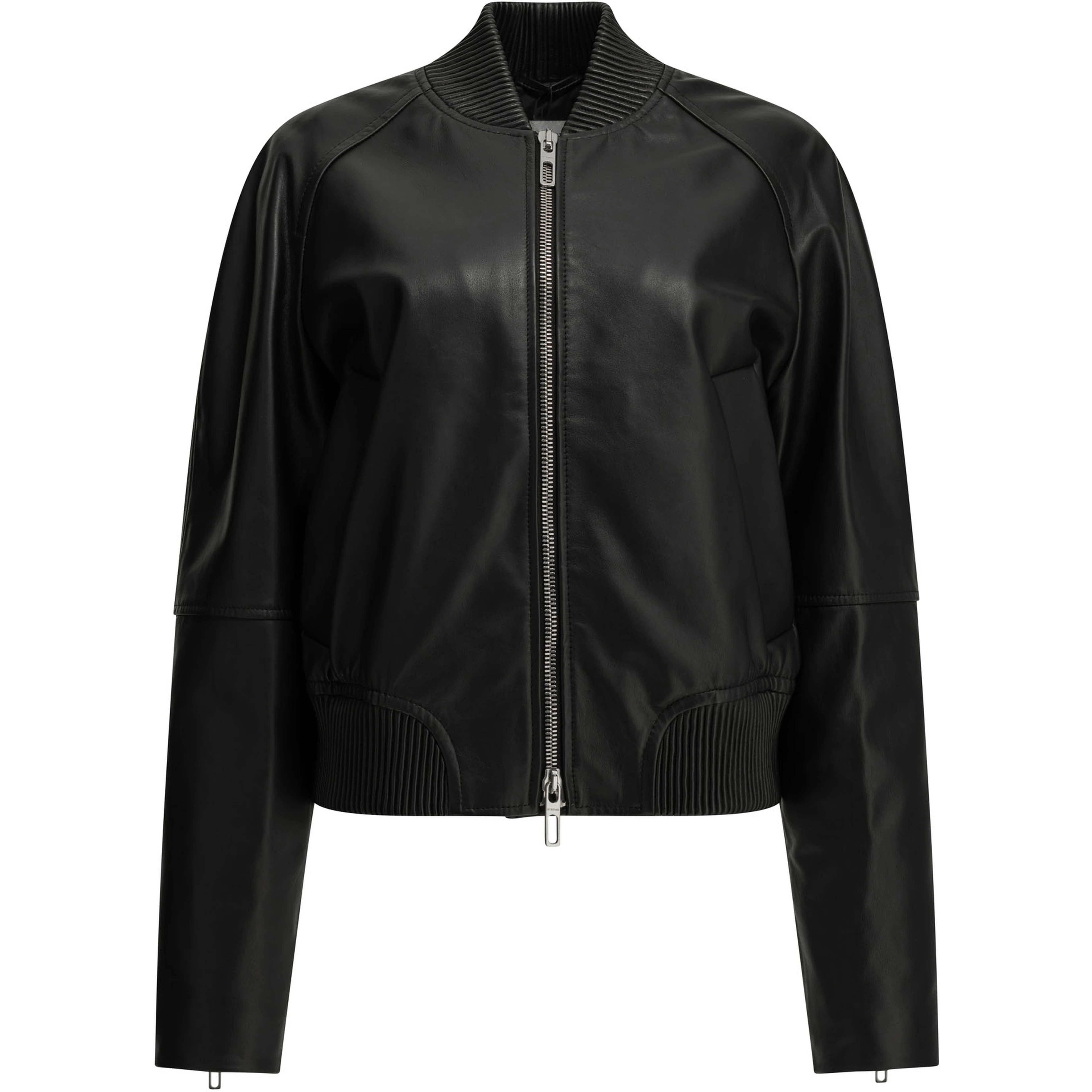 Nappa leather jacket