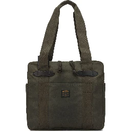 "Tin Cloth" Medium Shoulder Bag