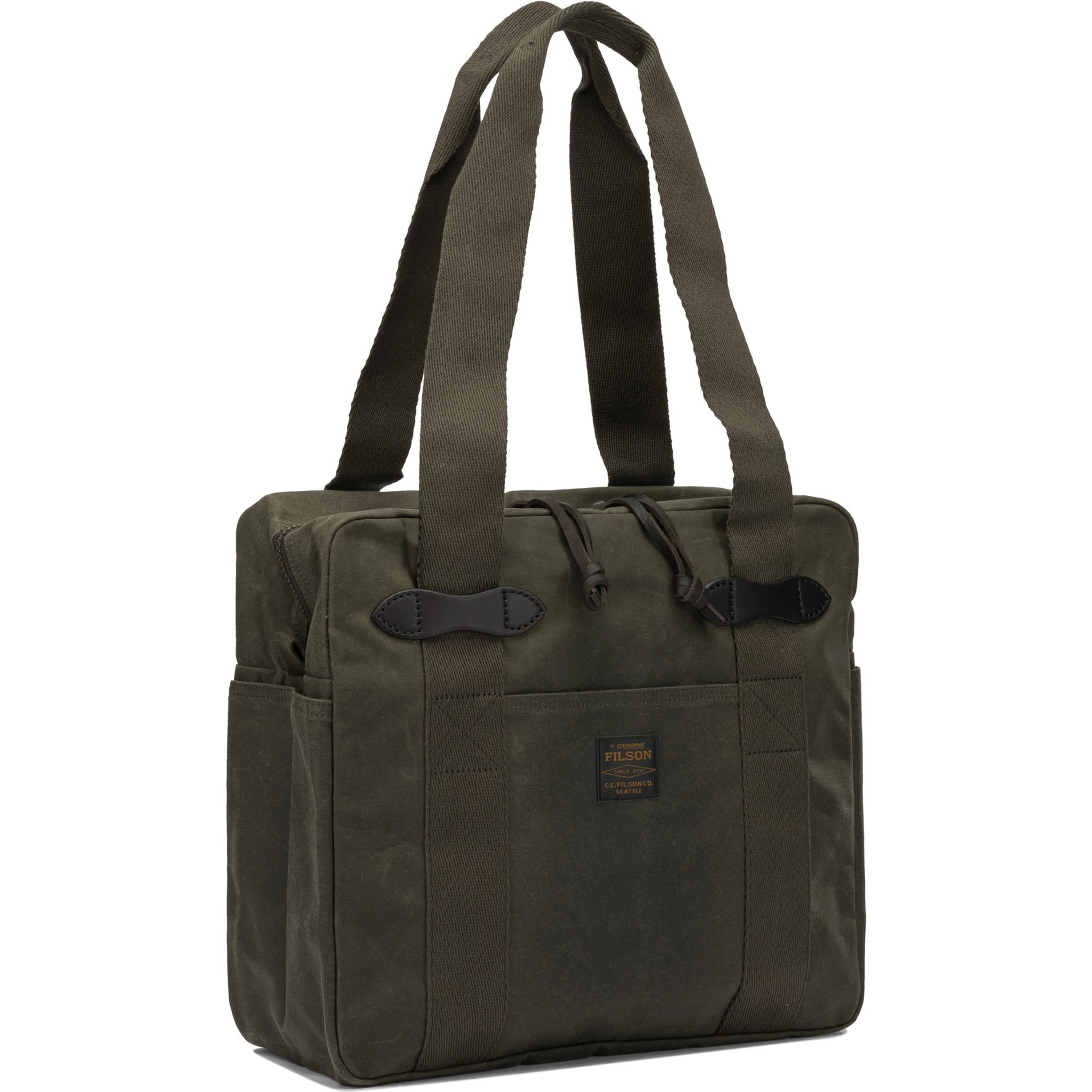 "Tin Cloth" Medium Shoulder Bag