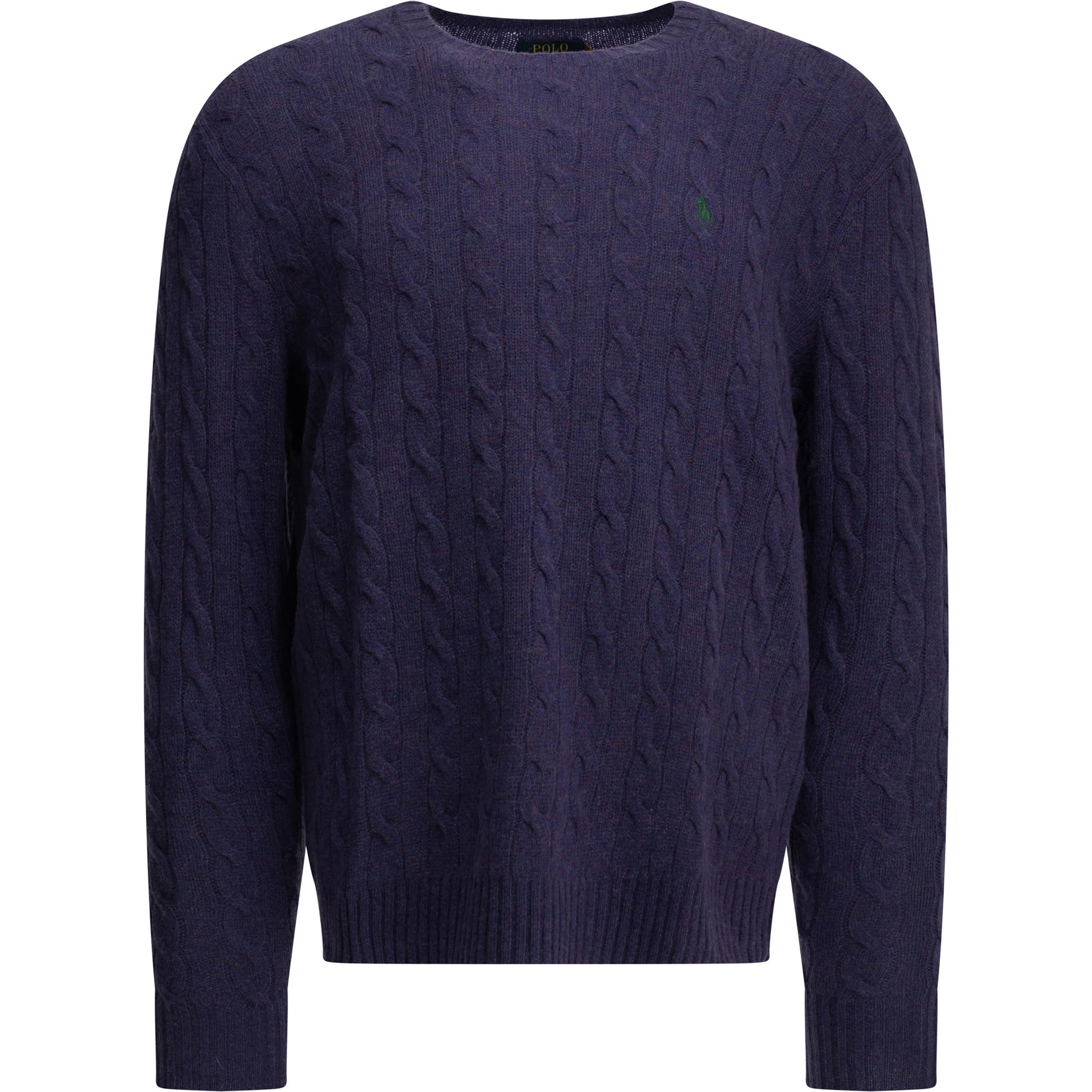 Crew-neck sweater with logo