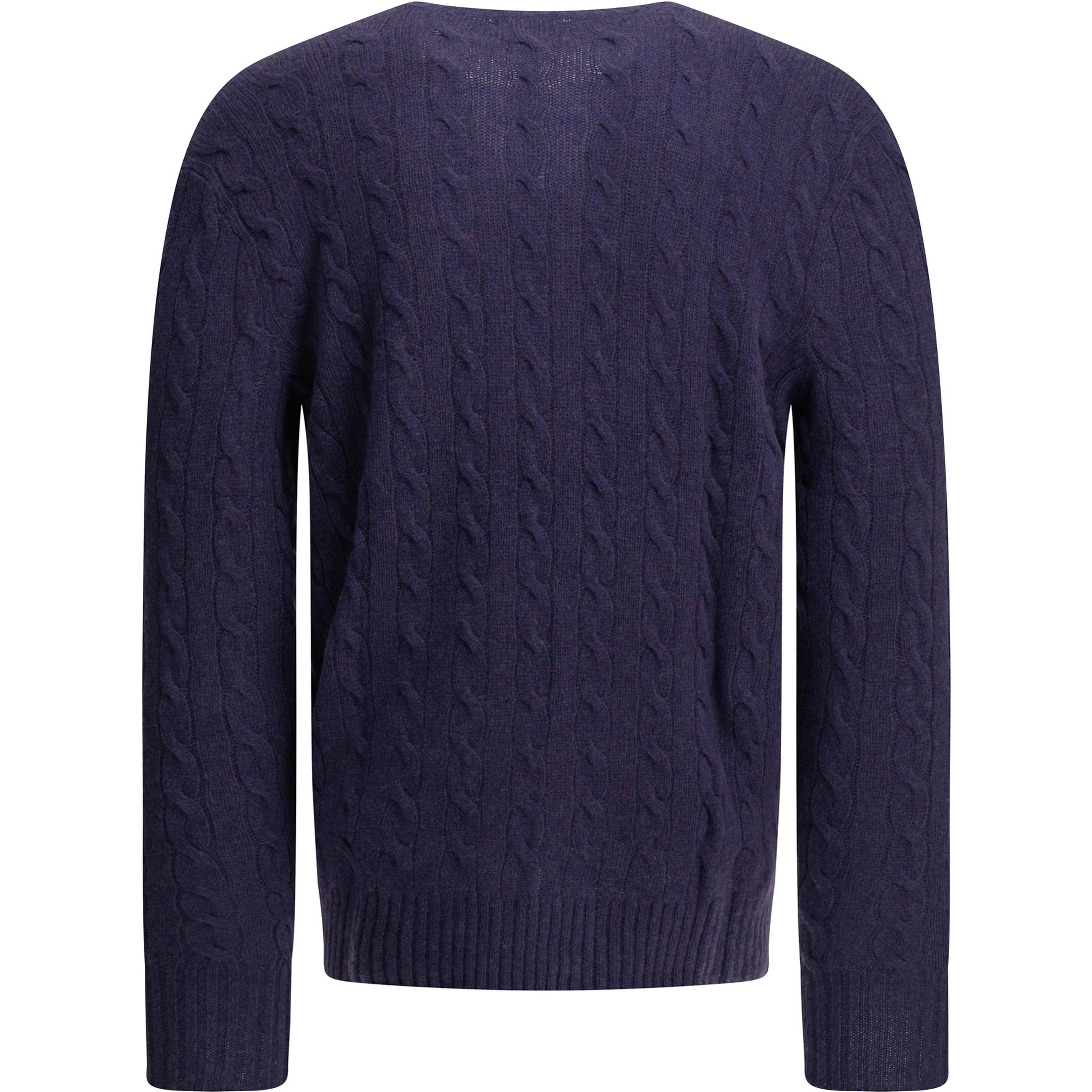 Crew-neck sweater with logo