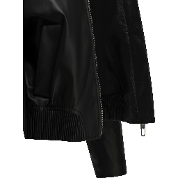 Nappa leather jacket
