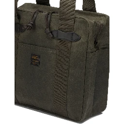 "Tin Cloth" Medium Shoulder Bag