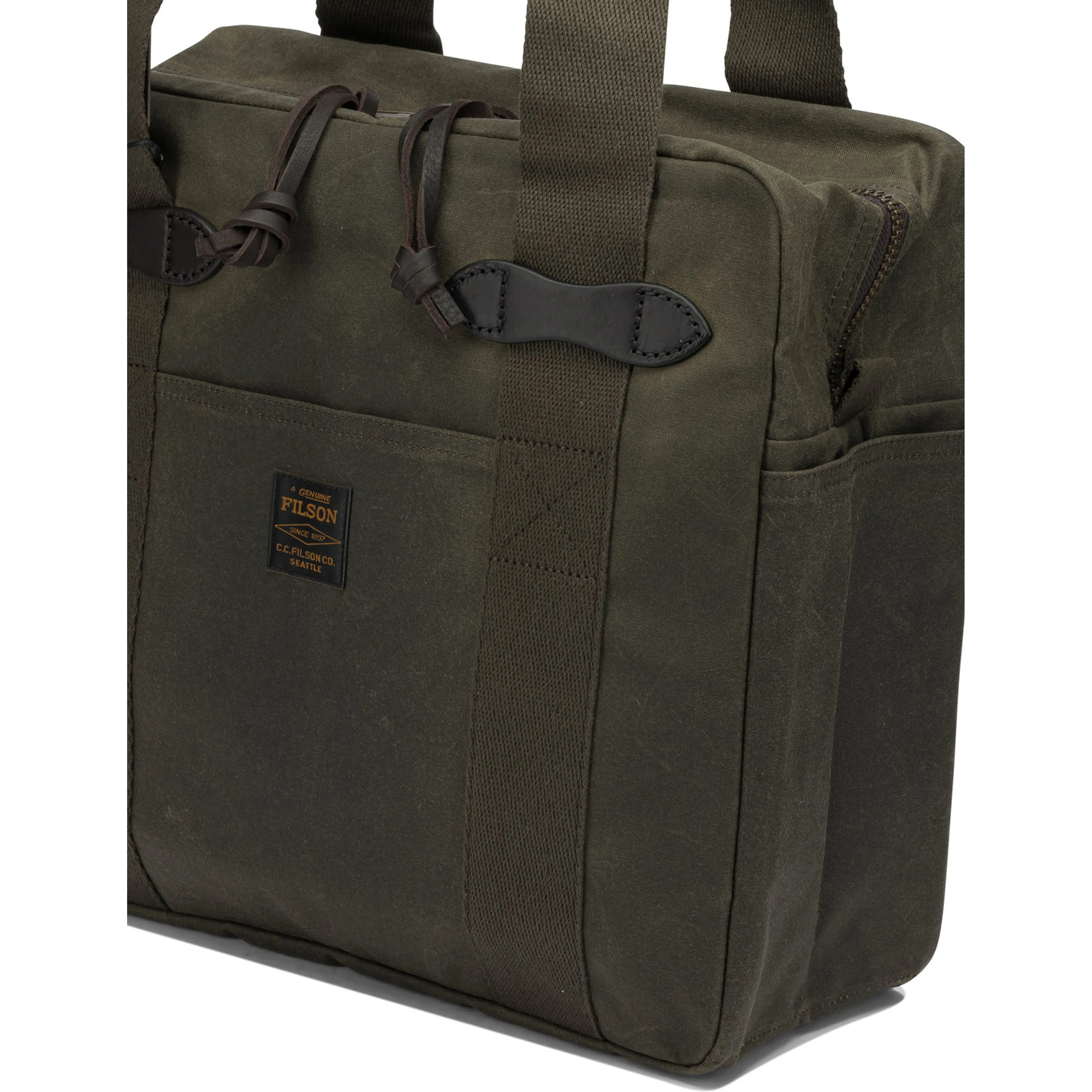 "Tin Cloth" Medium Shoulder Bag