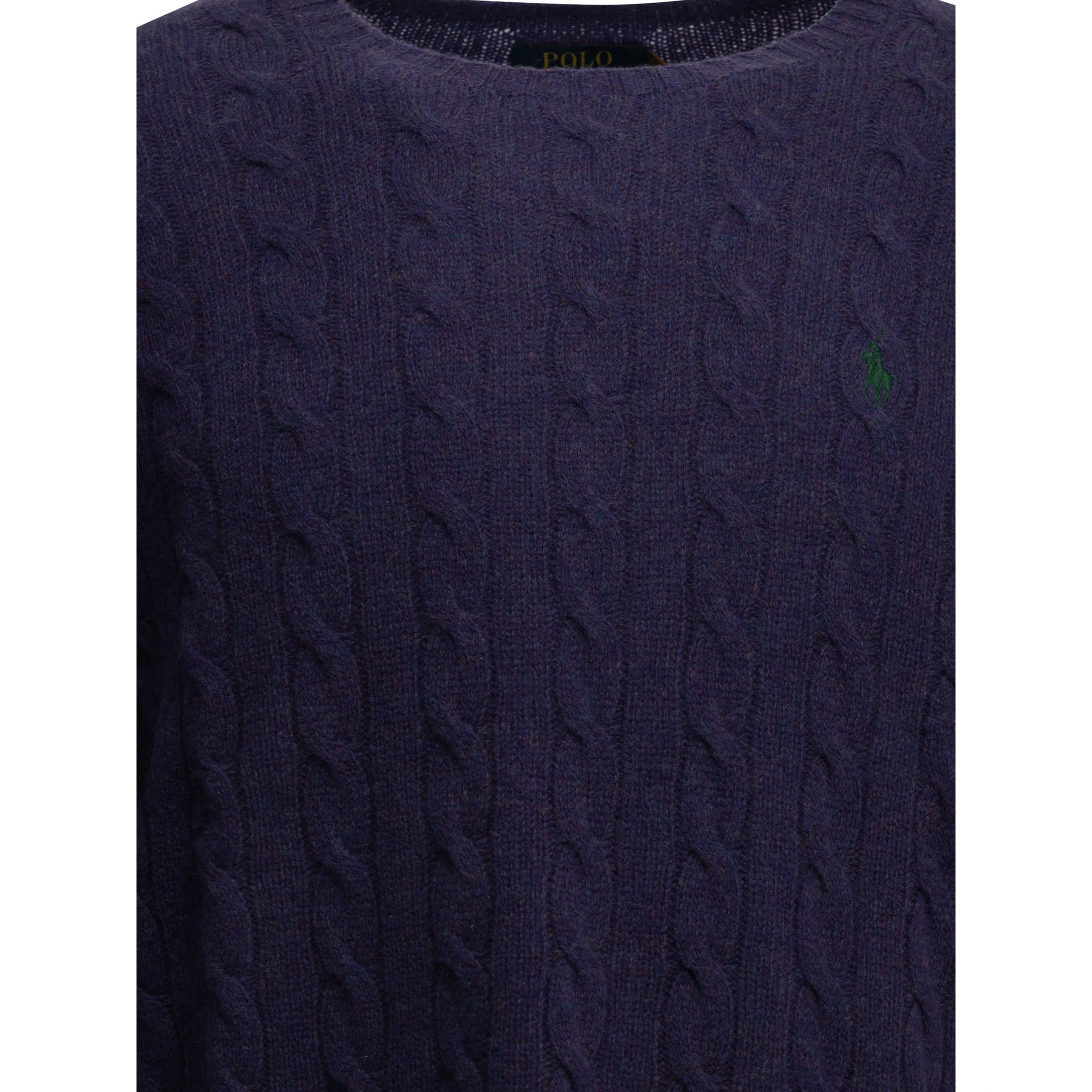 Crew-neck sweater with logo