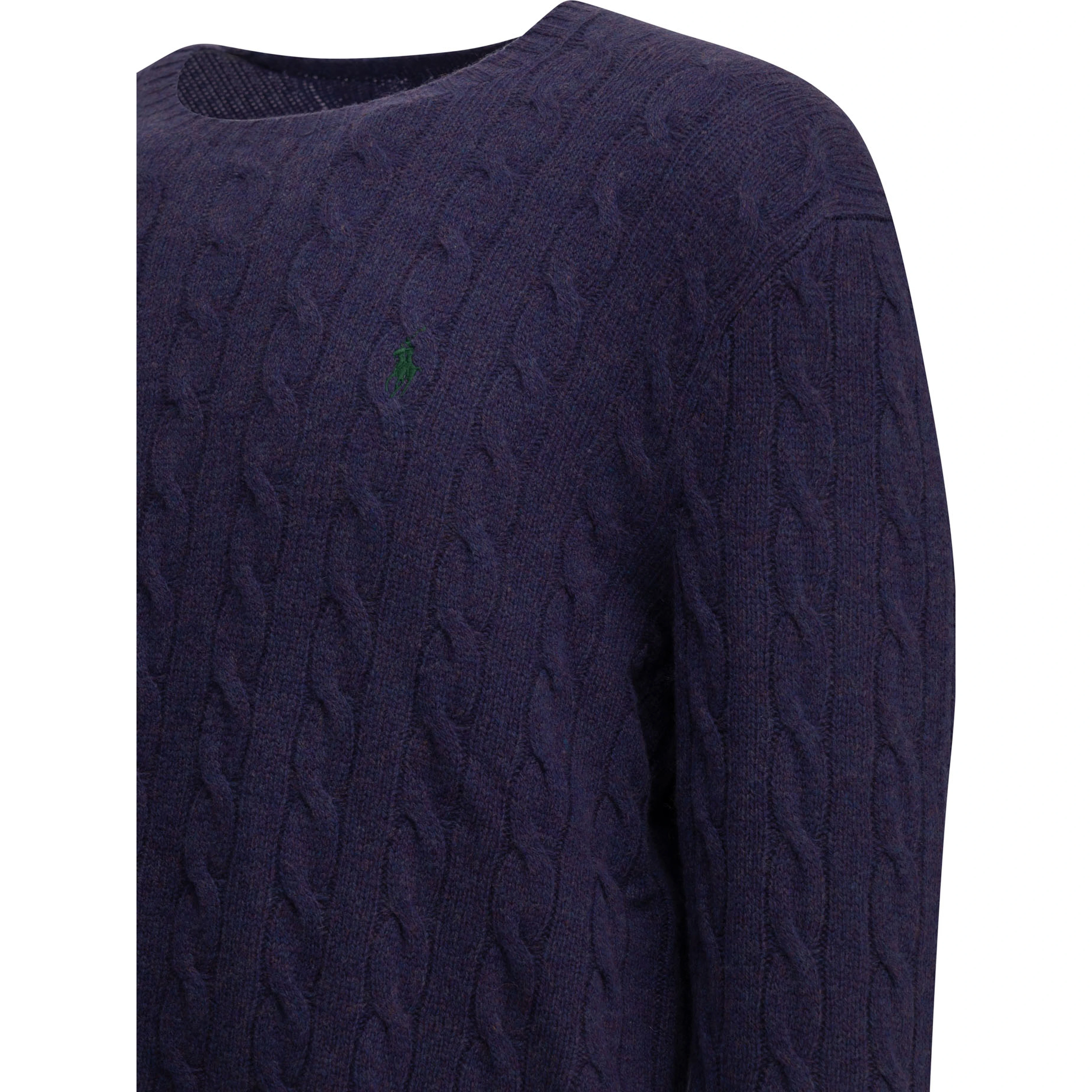 Crew-neck sweater with logo