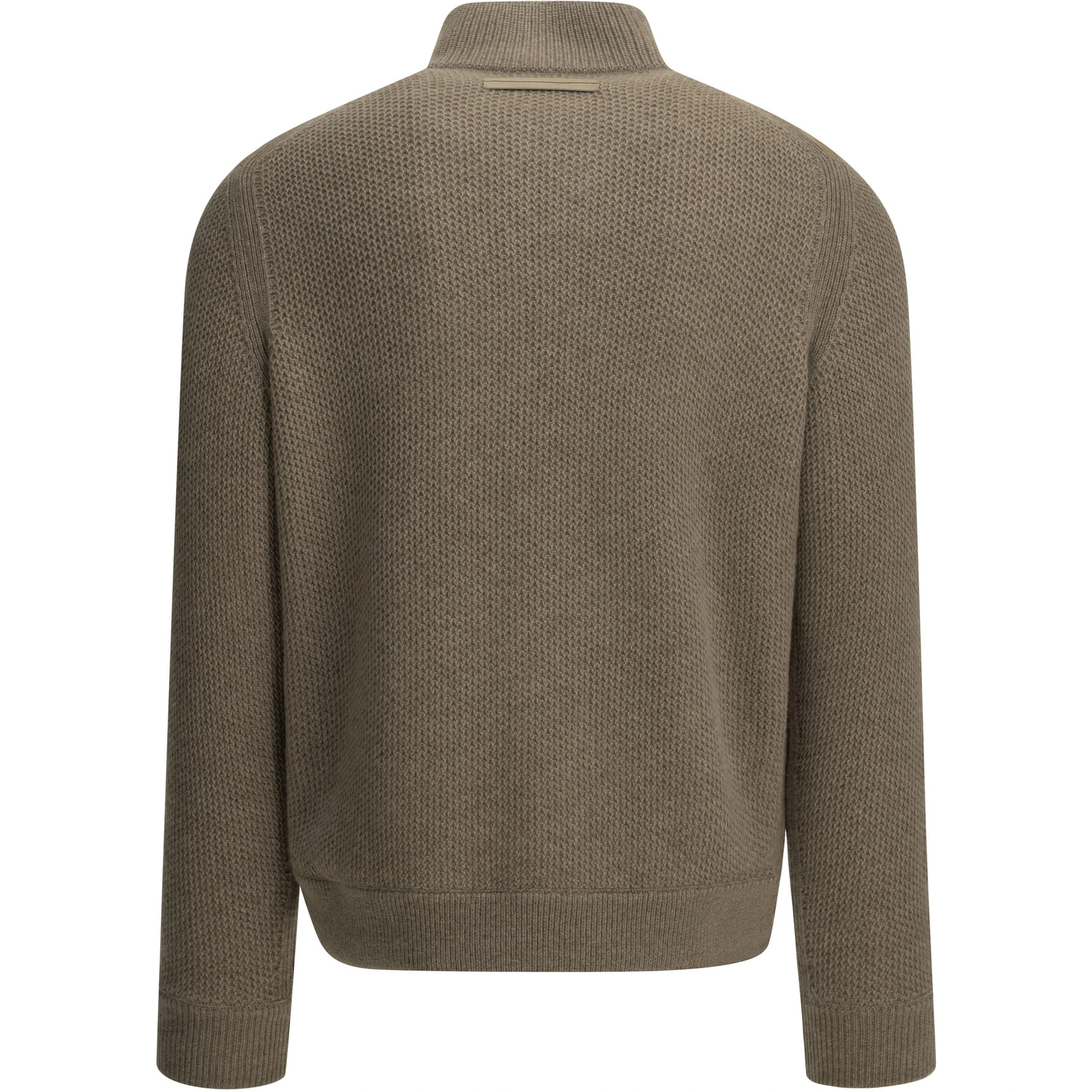 Cashmere and suede overshirt jacket