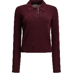 Wool Polo Sweater