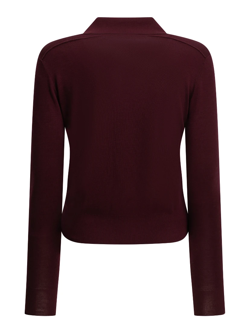Wool Polo Sweater