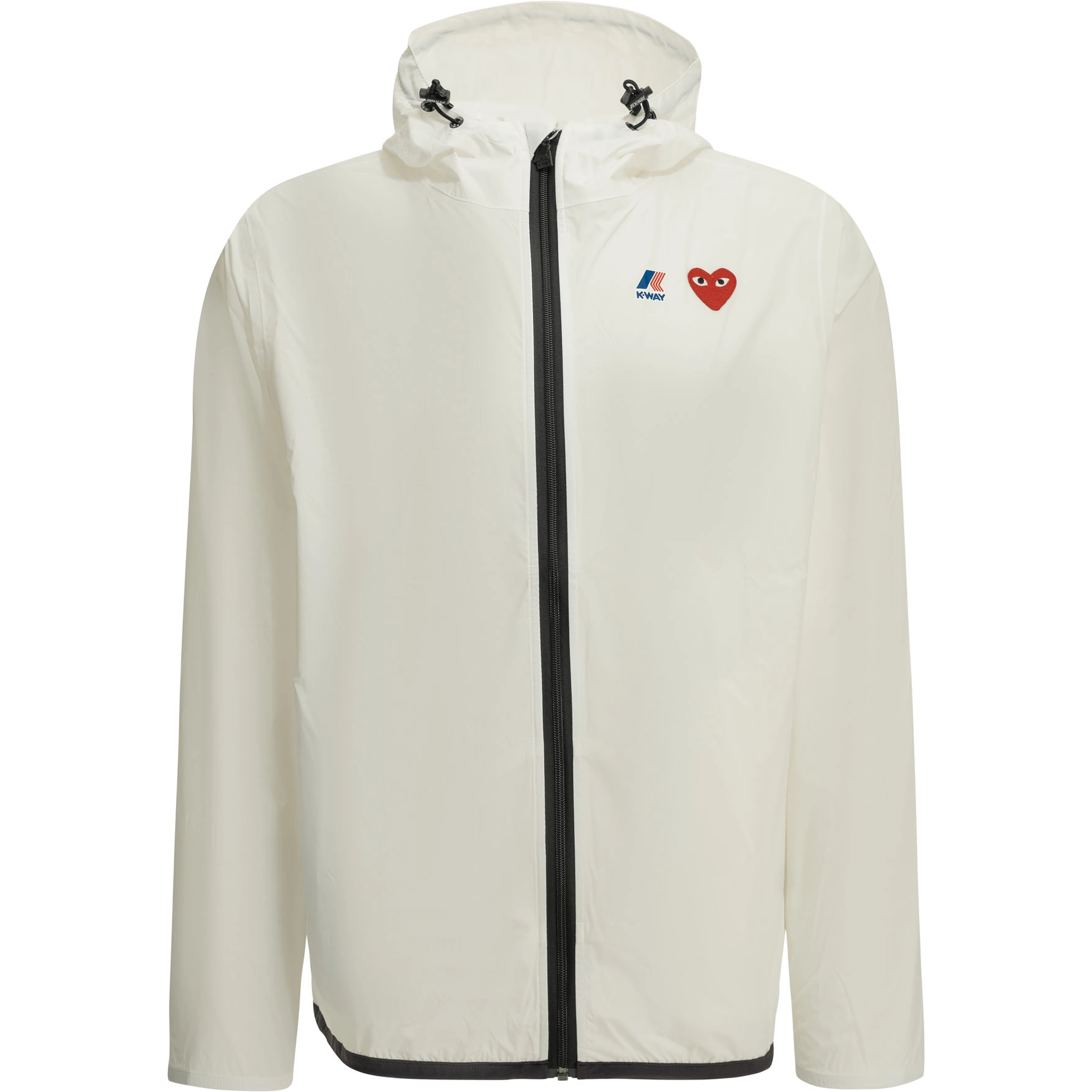 "Comme des Garçons Play x K-Way" Raincoat