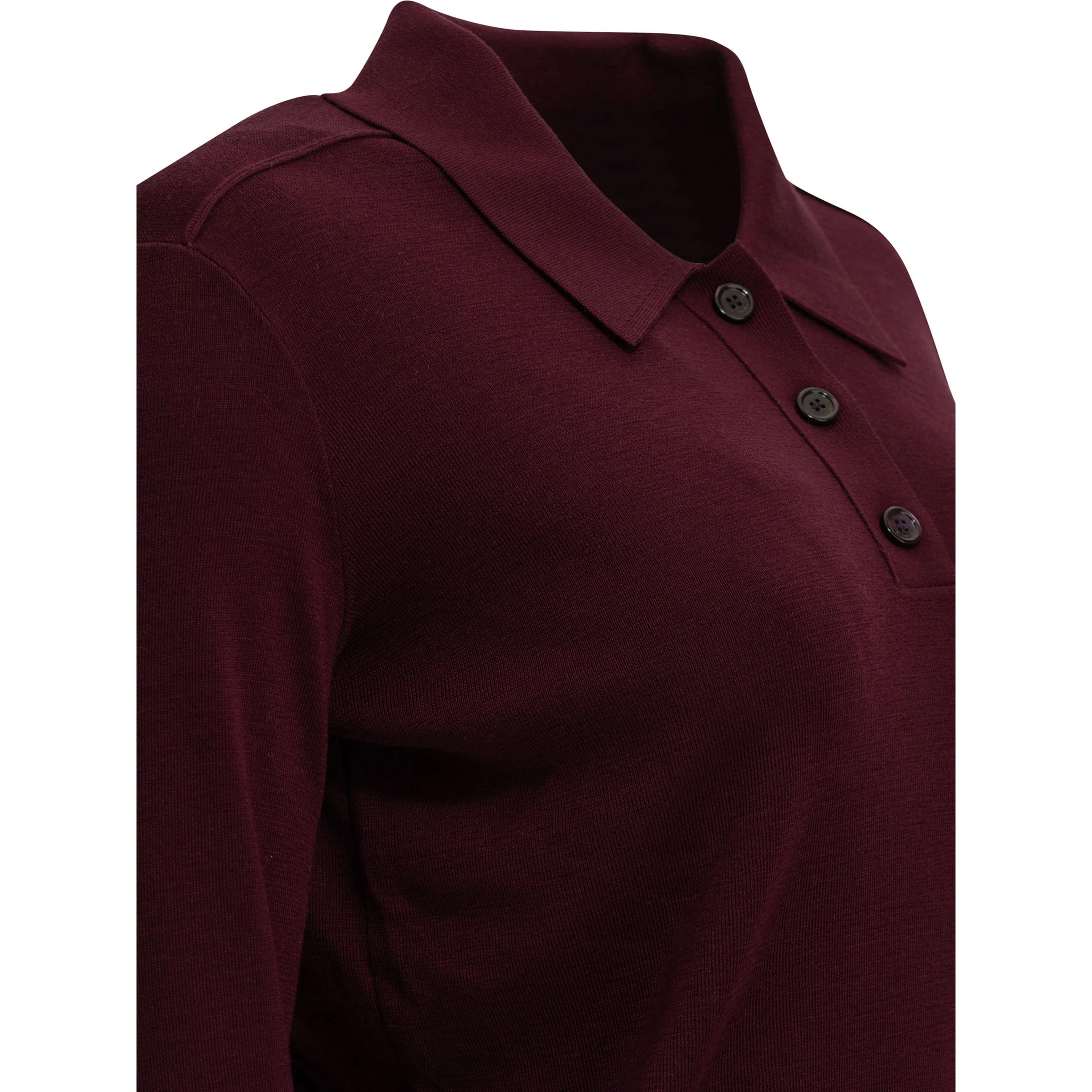 Wool Polo Sweater